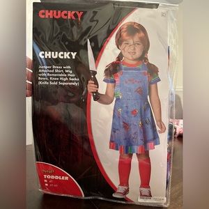 Brand New toddler chucky costumer (4T)